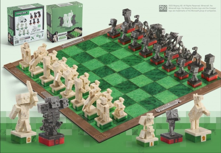 Noble Collection Minecraft - Chess Set in the group TOYS, KIDS & BABY PRODUCTS / Games / Board games at TP E-commerce Nordic AB (D28551)