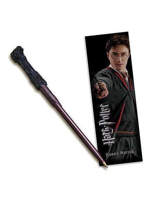 Noble Collection Harry Potter Wand Pen & Bookmark in the group Sport, leisure & Hobby / Fun stuff / Collector\'s items at TP E-commerce Nordic AB (D28558)