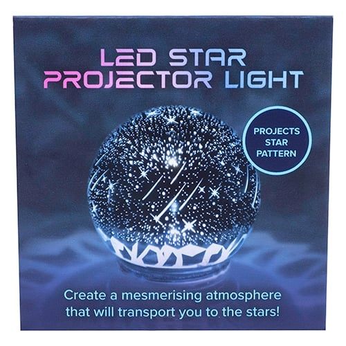 Fizz Creations LED Star Projector Light - 165 cm in the group TOYS, KIDS & BABY PRODUCTS / Children\'s room / Baby lamps at TP E-commerce Nordic AB (D28559)