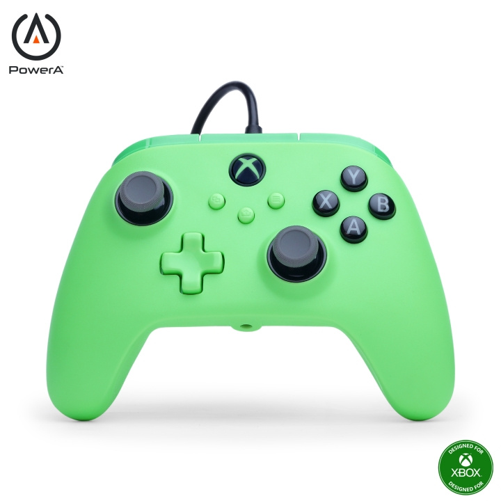PowerA Advantage Plus Wired Controller - Green Meadow/Xbox Series X in the group HOME ELECTRONICS / Game consoles & Accessories / Xbox Series X at TP E-commerce Nordic AB (D28563)