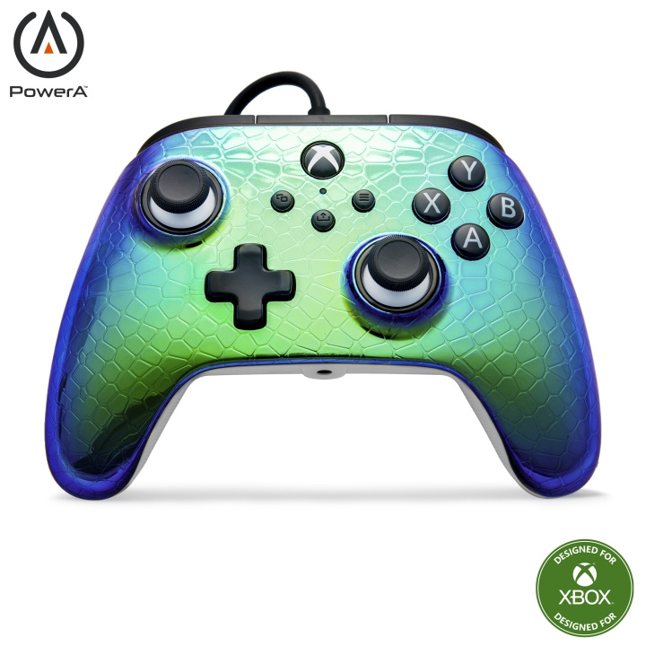 PowerA Advantage Wired Controller - Raptor Chrome/ Xbox Series X in the group HOME ELECTRONICS / Game consoles & Accessories / Xbox Series X at TP E-commerce Nordic AB (D28569)