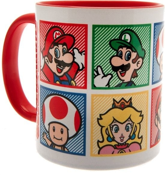 Pyramid International SUPER MARIO RED COLOURED INNER MUG in the group Sport, leisure & Hobby / Fun stuff / Cups at TP E-commerce Nordic AB (D28595)