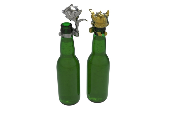 Winkee Viking Helmet Bottle Stopper Set - 2 inches in the group Sport, leisure & Hobby / Fun stuff / Fun stuff at TP E-commerce Nordic AB (D28633)
