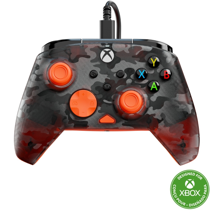 Turtle Beach ® Rematch™ Core – Ghost Black Camo/Orange in the group HOME ELECTRONICS / Game consoles & Accessories / Xbox Series X at TP E-commerce Nordic AB (D28661)