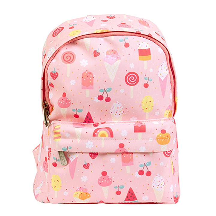 A little lovely company Little Backpack - Icecream - 22 x 30 x 10 cm in the group TOYS, KIDS & BABY PRODUCTS / Travel / Bags for kids / Backpacks at TP E-commerce Nordic AB (D28667)