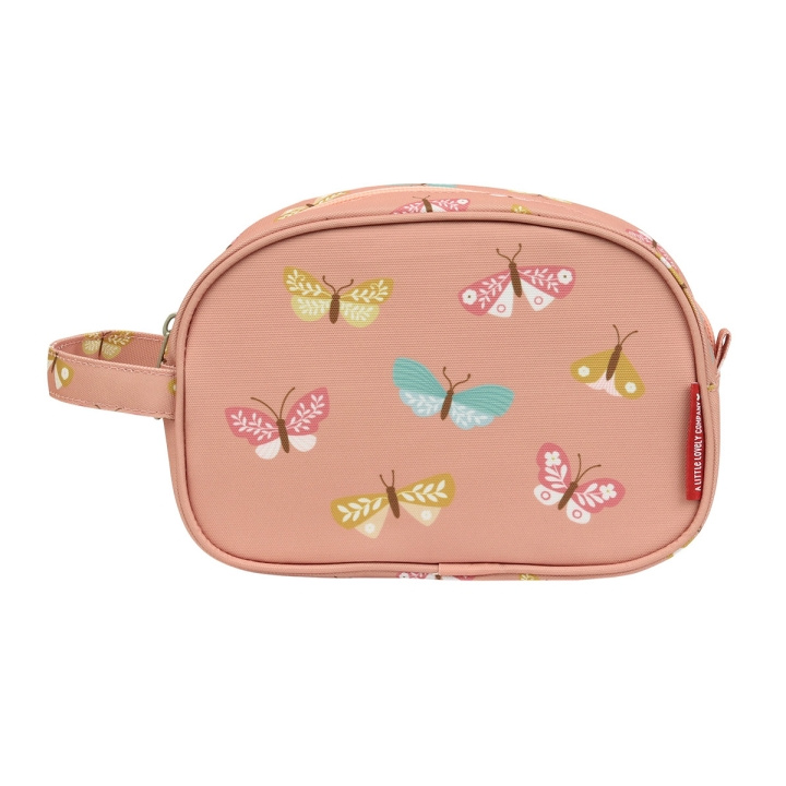 A little lovely company Toilet bag - Butterﬂies - 20.5 x 14 x 9.5 cm in the group TOYS, KIDS & BABY PRODUCTS / Children\'s room / Storage at TP E-commerce Nordic AB (D28668)