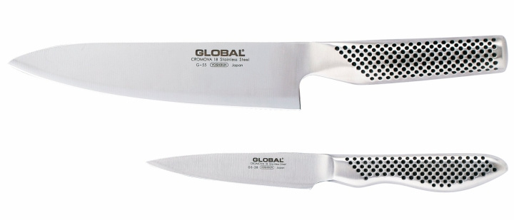 GLOBAL Knife set G-55, GS-38 in the group HOME, HOUSEHOLD & GARDEN / Kitchen utensils / Kitchen knives & Knife sharpeners at TP E-commerce Nordic AB (D28686)