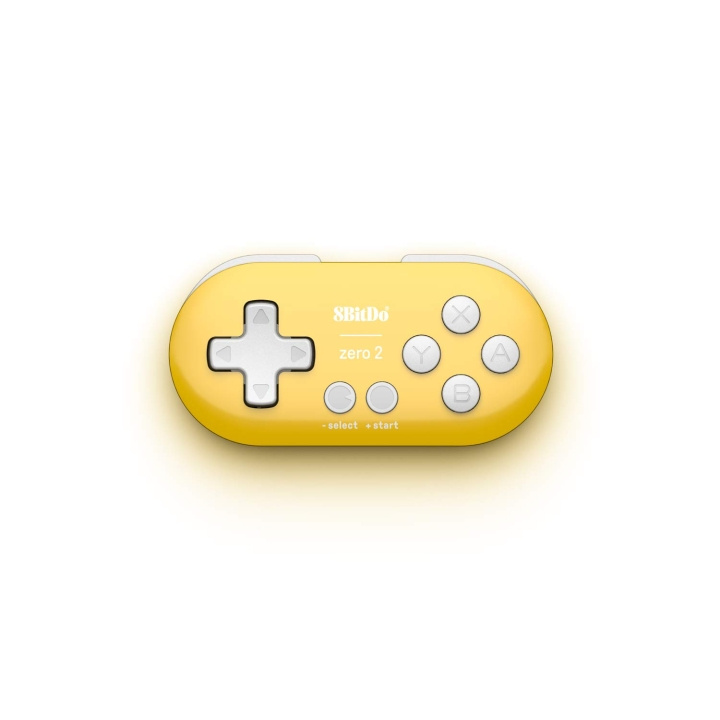 8Bitdo Zero 2 Yellow Edition in the group HOME ELECTRONICS / Game consoles & Accessories / Nintendo Switch at TP E-commerce Nordic AB (D28694)