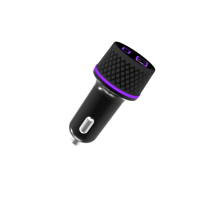 Oniverse Cable Car Charger Adaptor 60W, 1.5 M - Black in the group SMARTPHONE & TABLETS / Chargers & Cables / Car chargers at TP E-commerce Nordic AB (D28696)