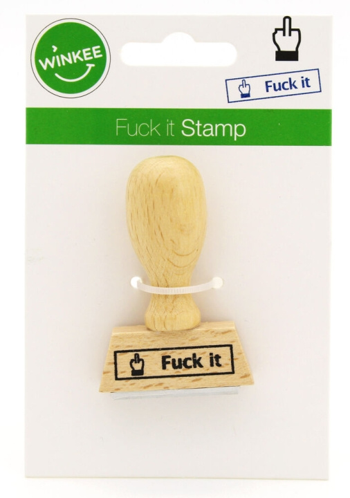 Winkee Fuck It Stamp in the group Sport, leisure & Hobby / Fun stuff / Fun stuff at TP E-commerce Nordic AB (D28708)