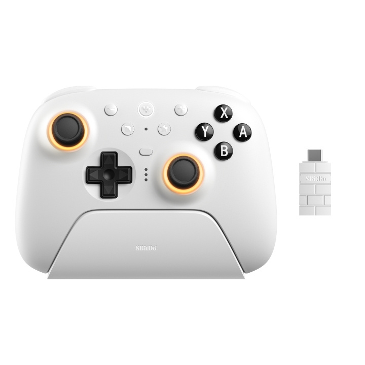 8Bitdo Ultimate 2 Wireless BT - White in the group HOME ELECTRONICS / Game consoles & Accessories / Nintendo Switch at TP E-commerce Nordic AB (D28709)