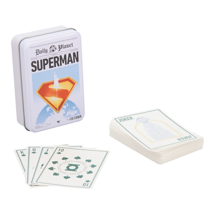 Paladone Superman Playing Cards in a Tin in the group TOYS, KIDS & BABY PRODUCTS / Games / Board games at TP E-commerce Nordic AB (D28762)