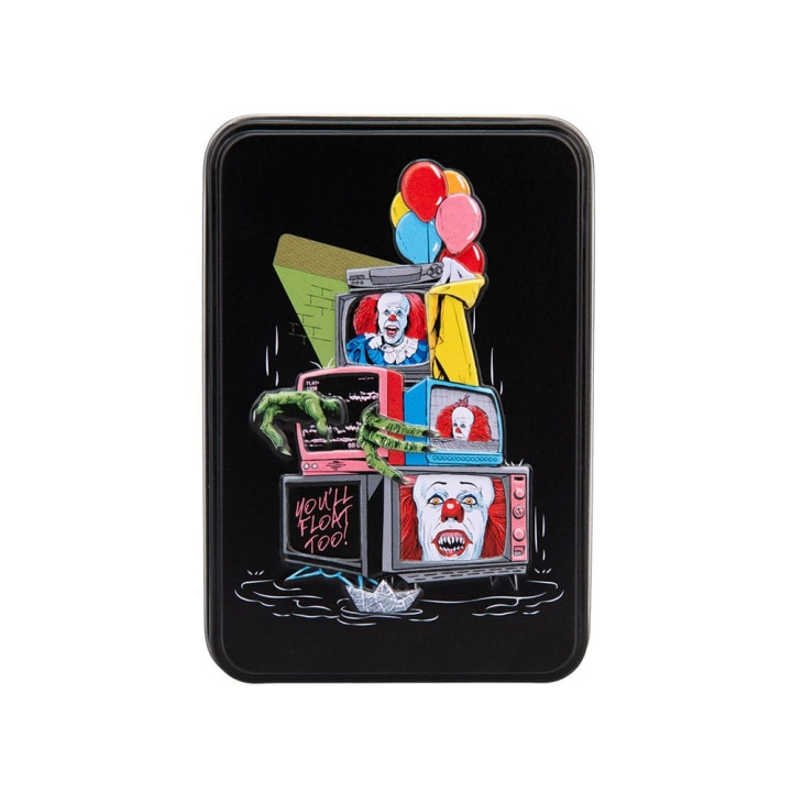 Paladone Pennywise Playing Cards in a Tin in the group Sport, leisure & Hobby / Fun stuff / Fun stuff at TP E-commerce Nordic AB (D28764)