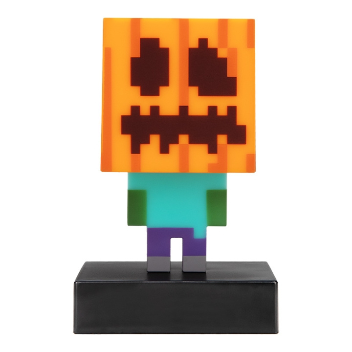 Paladone Minecraft - Zombie Jack O Lantern Icon Light in the group TOYS, KIDS & BABY PRODUCTS / Children\'s room / Baby lamps / Table lamps at TP E-commerce Nordic AB (D28766)