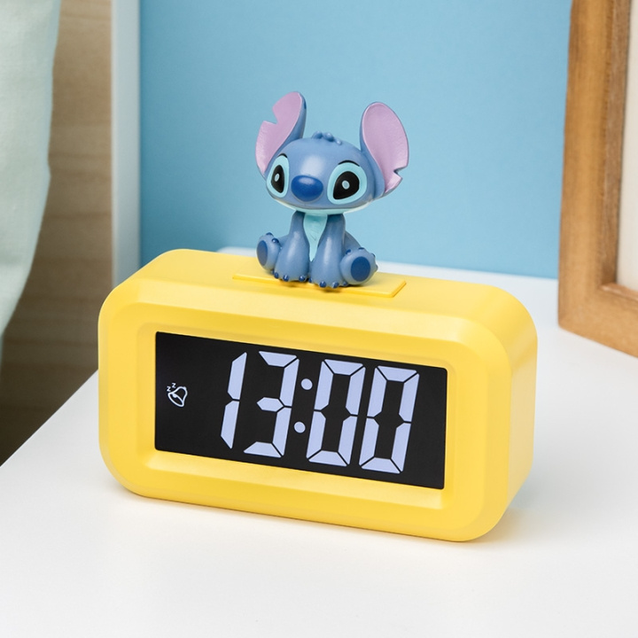 Paladone Stitch Mini Character Alarm Clock in the group HOME, HOUSEHOLD & GARDEN / Watches & Counters / Alarmclocks at TP E-commerce Nordic AB (D28768)