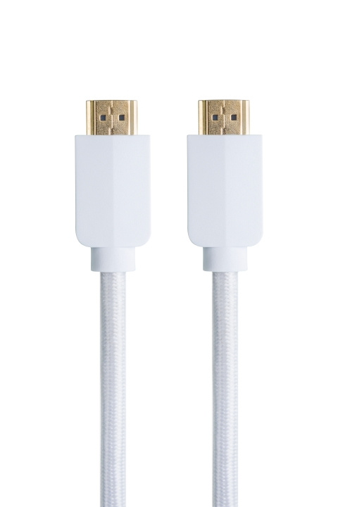 NACON HDMI Cable 2.1 Braided, 8K - 3m, White in the group HOME ELECTRONICS / Cables & Adapters / HDMI / Cables at TP E-commerce Nordic AB (D28777)