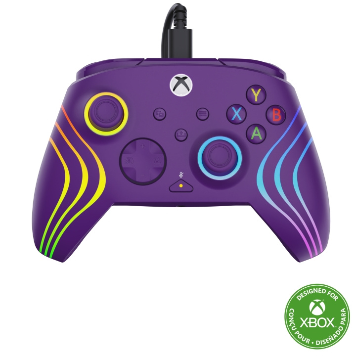 Turtle Beach Afterglow Wave Wired Controller - Purple in the group HOME ELECTRONICS / Game consoles & Accessories / Xbox Series X at TP E-commerce Nordic AB (D28807)