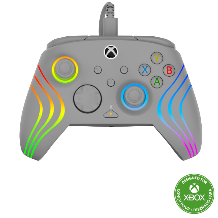 Turtle Beach Afterglow Wave Wired Controller - Grey in the group HOME ELECTRONICS / Game consoles & Accessories / Xbox Series X at TP E-commerce Nordic AB (D28808)