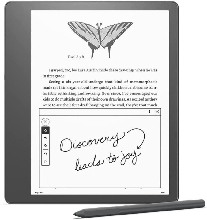 Amazon Kindle Scribe 10.2, includes Premium Pen, 16 GB in the group SMARTPHONE & TABLETS / Reading tablets at TP E-commerce Nordic AB (D28810)