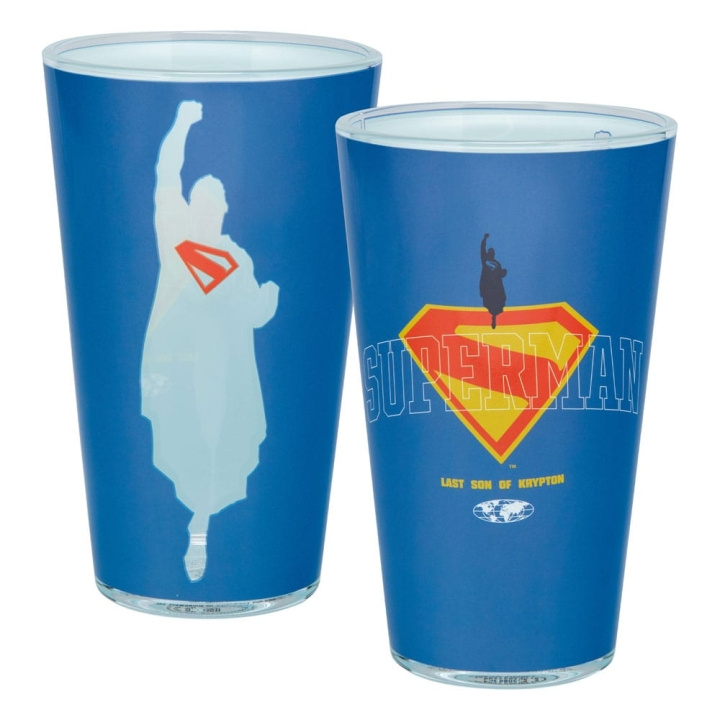 Paladone Superman Glass in the group TOYS, KIDS & BABY PRODUCTS / Eat & Drink / Baby bottle & Accessories at TP E-commerce Nordic AB (D28819)
