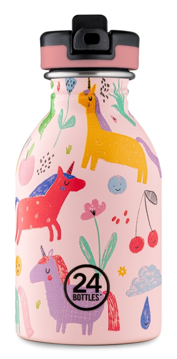 24Bottles Kids Collection - Urban Bottle 250 ml w. Sports Lid - Magic Friends (24B931) in the group TOYS, KIDS & BABY PRODUCTS / Eat & Drink / Baby bottle & Accessories at TP E-commerce Nordic AB (D28833)