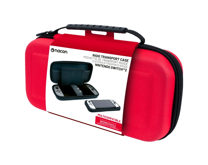 NACON Classic Case L for Nintendo Switch II (Red) in the group HOME ELECTRONICS / Game consoles & Accessories / Nintendo Switch 2 at TP E-commerce Nordic AB (D28837)