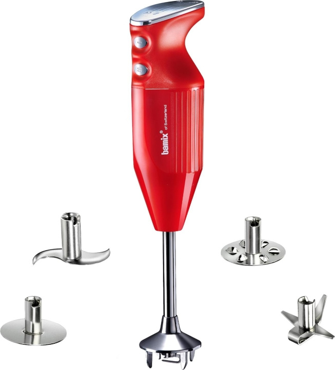 Bamix M300 Maxx Handblender - Red in the group HOME, HOUSEHOLD & GARDEN / Household appliances / Food processor & Kitchen appliances / Hand blenders at TP E-commerce Nordic AB (D28865)