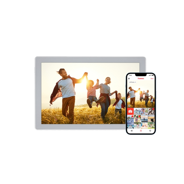Rollei Smarter picture frame - 10 Diagonal - WiFi - App Control - Model 106 Portable - White in the group HOME ELECTRONICS / Photo & Video / Photo equipment at TP E-commerce Nordic AB (D28888)