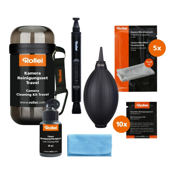 Rollei Camera cleaning set Travel in the group HOME ELECTRONICS / Photo & Video / Cameras at TP E-commerce Nordic AB (D28904)