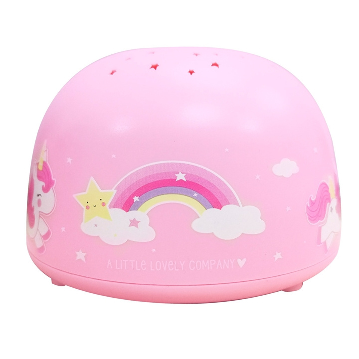 A little lovely company Projector Light - Unicorn - 13.8 x 8.5 x 13.8 cm in the group TOYS, KIDS & BABY PRODUCTS / Children\'s room / Baby lamps at TP E-commerce Nordic AB (D28908)