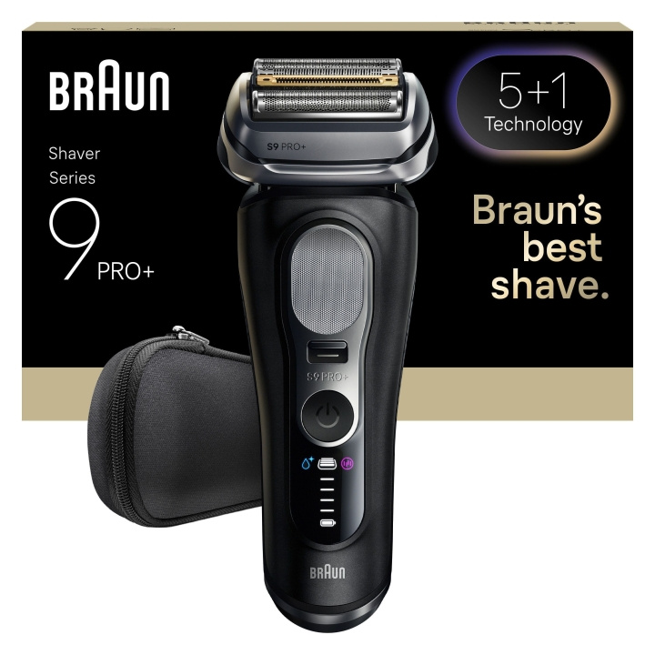 Braun Series 9 PRO+ Electric Shaver - Black in the group BEAUTY & HEALTH / Hair & Styling / Shaving & Trimming / Shavers at TP E-commerce Nordic AB (D28935)