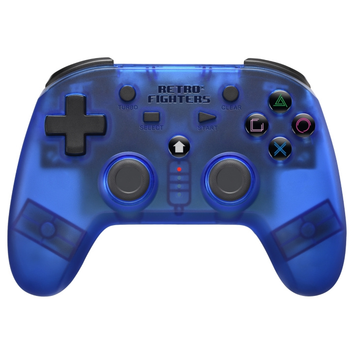 Retro-Fighters PS Defender 2.4G Controller - Blue in the group HOME ELECTRONICS / Game consoles & Accessories / Nintendo Switch 2 at TP E-commerce Nordic AB (D28966)