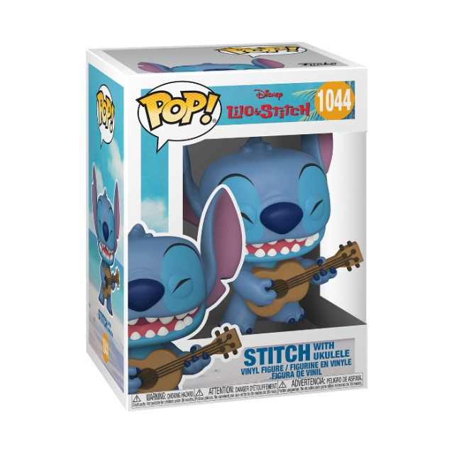 Funko Pop! Lilo and Stitch Stitch w Ukelele (55615) in the group Sport, leisure & Hobby / Fun stuff / Collector\'s items at TP E-commerce Nordic AB (D28972)