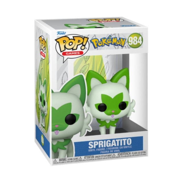 Funko Pop! Pokemon Sprigatito (75191) in the group Sport, leisure & Hobby / Fun stuff / Collector\'s items at TP E-commerce Nordic AB (D28973)