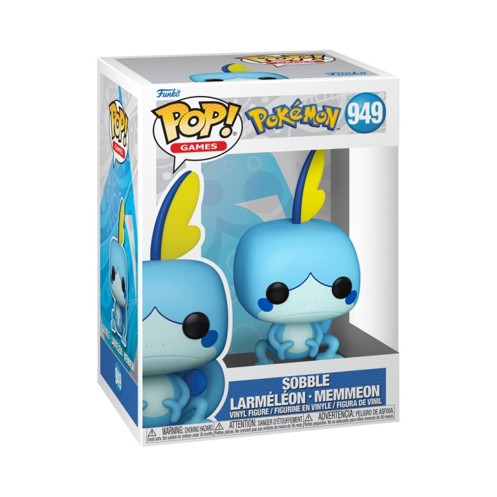 Funko Pop! Pokemon Sobble (72192) in the group Sport, leisure & Hobby / Fun stuff / Collector\'s items at TP E-commerce Nordic AB (D28977)