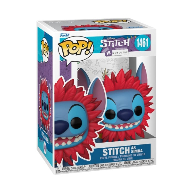 Funko Pop! Vinyl Stitch Costume Simba (75164) in the group Sport, leisure & Hobby / Fun stuff / Collector\'s items at TP E-commerce Nordic AB (D28978)