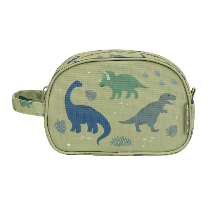 A little lovely company Toilet Bag - Dinosaurs - 20.5 x 14 x 9.5 cm in the group TOYS, KIDS & BABY PRODUCTS / Children\'s room / Storage at TP E-commerce Nordic AB (D28981)
