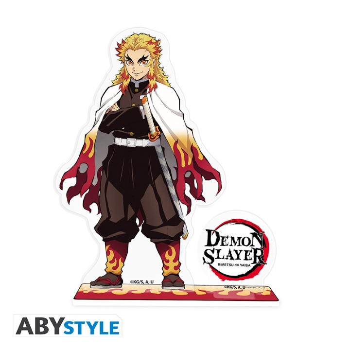 Abysse DEMON SLAYER - Acryl - Rengoku Kyojuro in the group Sport, leisure & Hobby / Fun stuff / Collector\'s items at TP E-commerce Nordic AB (D28997)