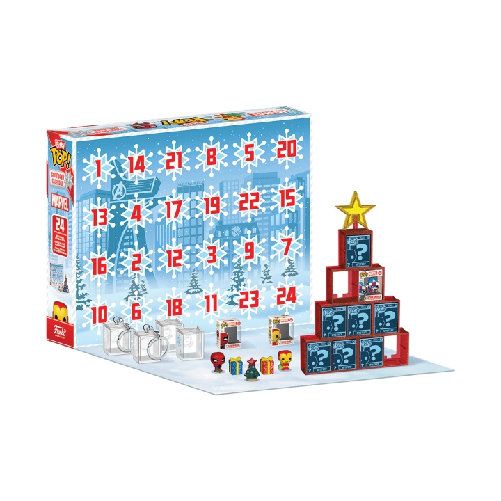 Funko Pop! Bitty Countdown Calendar Marvel Comics (87003) in the group TOYS, KIDS & BABY PRODUCTS / Toys / Advent calendar at TP E-commerce Nordic AB (D29006)
