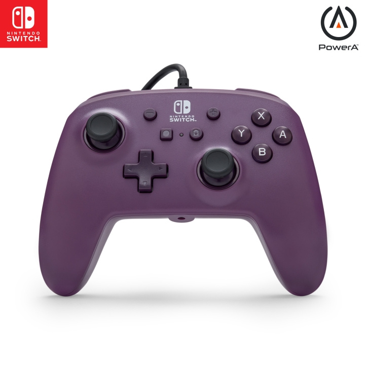 PowerA Enhanced Wired Controller for Nintendo Switch - Galaxy Purple in the group HOME ELECTRONICS / Game consoles & Accessories / Nintendo Switch at TP E-commerce Nordic AB (D29012)