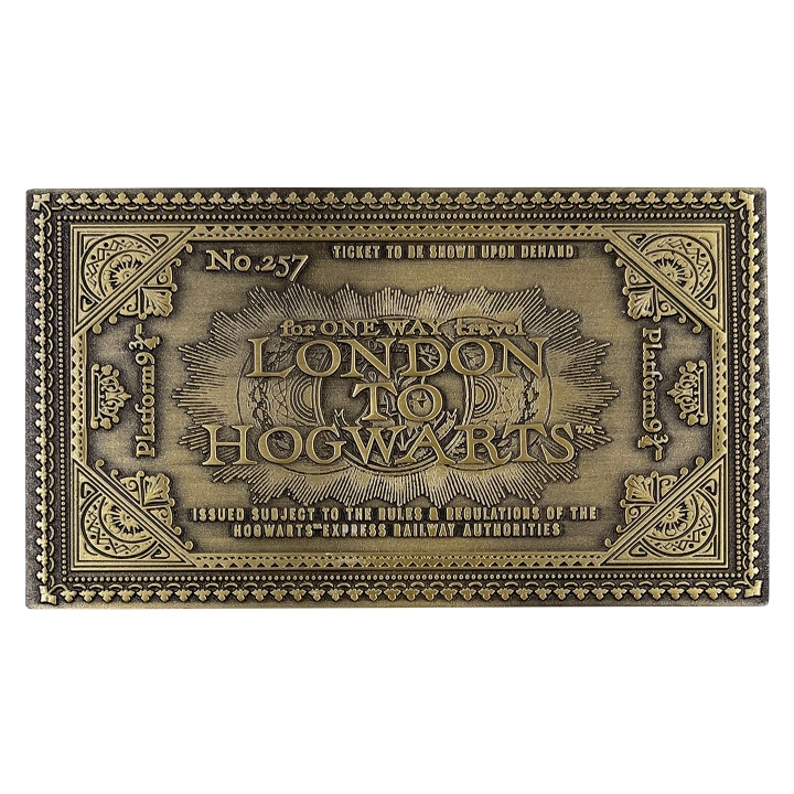 Fanatik Harry Potter Limited Edition Replica Hogwarts Express Train Ticket in the group Sport, leisure & Hobby / Fun stuff / Collector\'s items at TP E-commerce Nordic AB (D29016)