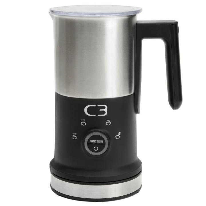 C3 Mjölkskummare Design 240ml/115ml MF700 Borstad Rostfri stål in the group HOME, HOUSEHOLD & GARDEN / Household appliances / Coffee makers and accessories / Milk frothers at TP E-commerce Nordic AB (D29055)