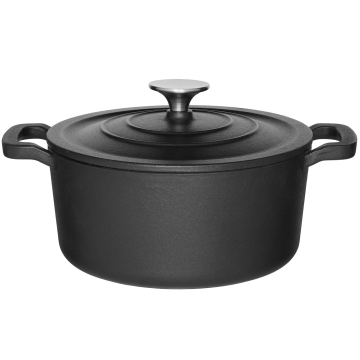 Maku Gjutjärnsgryta med lock 3,3 L in the group HOME, HOUSEHOLD & GARDEN / Kitchen utensils / Pots & Pans at TP E-commerce Nordic AB (D29079)