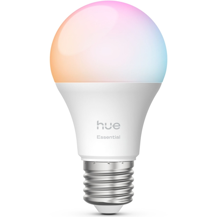 Philips Hue Essential White and color ambiance E27 60W 806lm 1-pack in the group HOME, HOUSEHOLD & GARDEN / Smart home / Smart Lights at TP E-commerce Nordic AB (D29117)