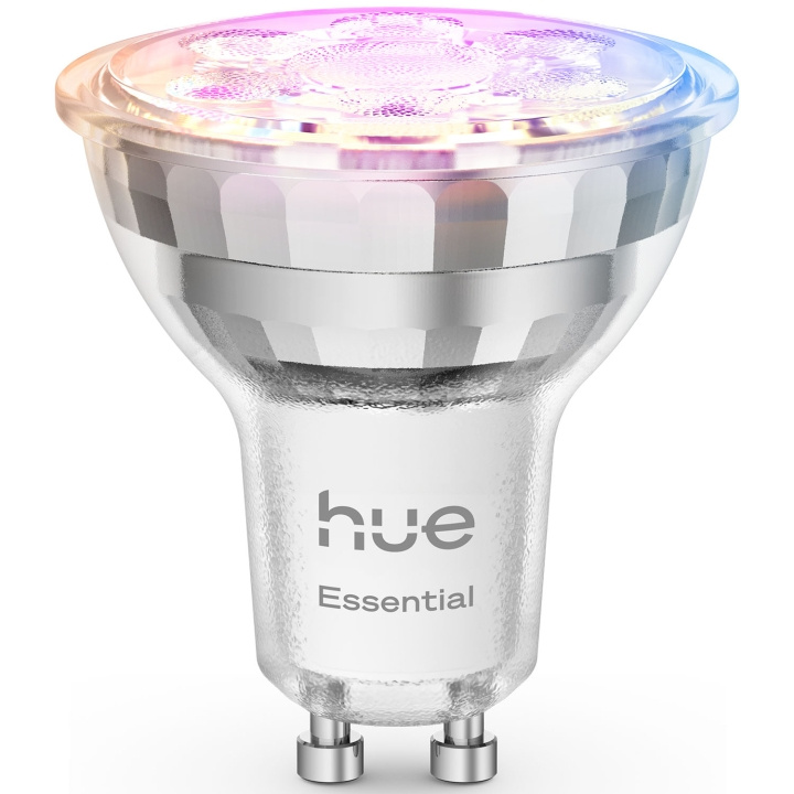 Philips Hue Essential White and color ambiance GU10 50W 345lm 1-pack in the group HOME, HOUSEHOLD & GARDEN / Smart home / Smart Lights at TP E-commerce Nordic AB (D29119)