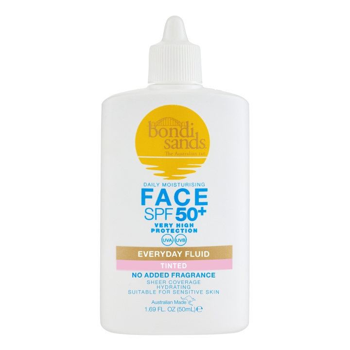 Bondi Sands SPF50+ Everyday Tinted Face Fluid 50 ml in the group BEAUTY & HEALTH / Skin care / Tanning / Sunscreen at TP E-commerce Nordic AB (D29139)