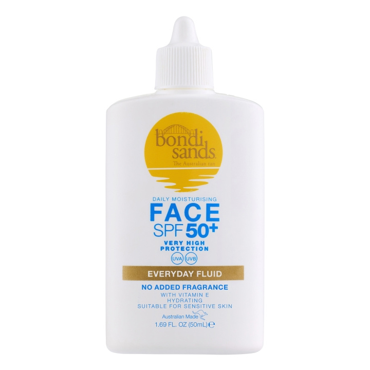 Bondi Sands SPF50+ Everyday Face Fluid 50 ml in the group BEAUTY & HEALTH / Skin care / Tanning / Sunscreen at TP E-commerce Nordic AB (D29140)