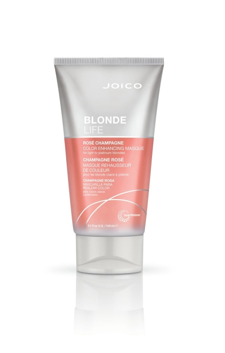 Joico Blonde Life Enhancing Masque - Rose Champagne - 150 ml in the group BEAUTY & HEALTH / Hair & Styling / Hair care / Hair Mask at TP E-commerce Nordic AB (D29146)