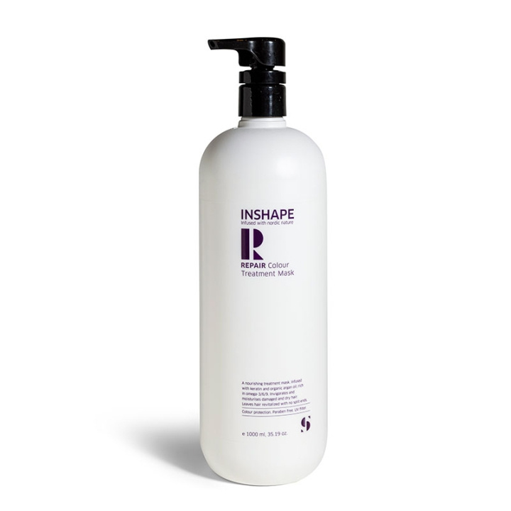 Inshape REPAIR Color Treatment Mask - 1000 ml in the group BEAUTY & HEALTH / Hair & Styling / Hair care / Hair Mask at TP E-commerce Nordic AB (D29169)