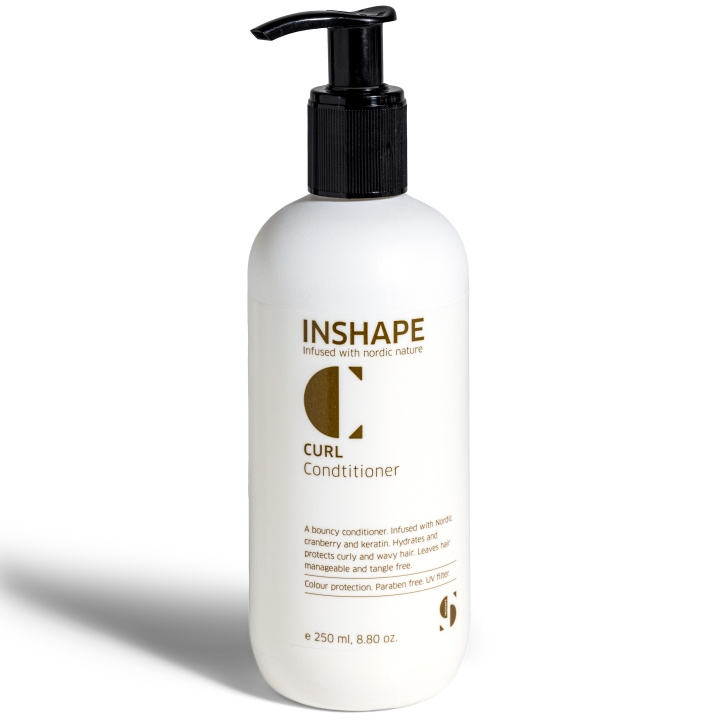Inshape CURL Conditioner - 250 ml in the group BEAUTY & HEALTH / Hair & Styling / Hair care / Conditioner at TP E-commerce Nordic AB (D29171)